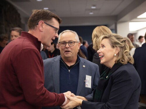Partner Forum - Adam Hjerpe, Greg Epperson, First Lady Gwen Walz